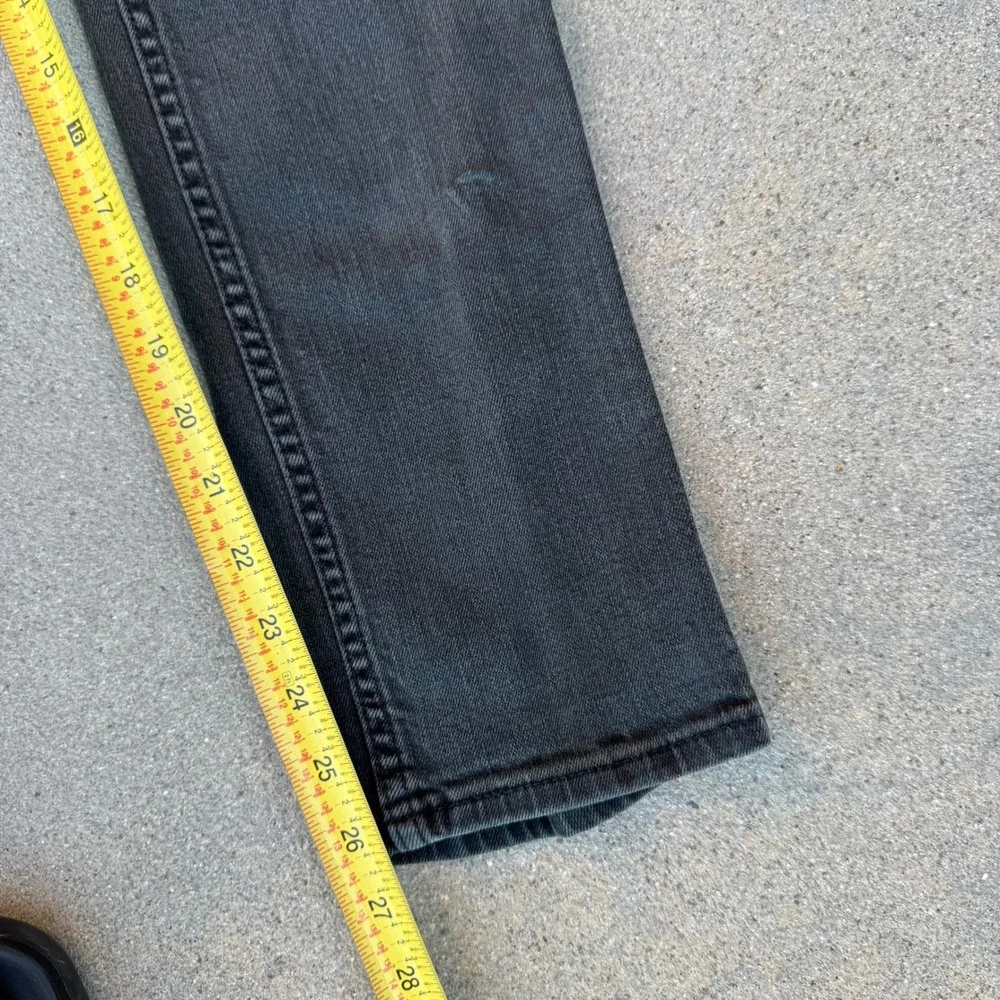 Levi's 511 Slim Fit Jeans Mens 30x30 Faded Black Denim Pants
